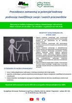 Spotkanie informacyjno-doradcze on-line w sprawie